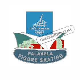 Torino 2006 Venue - Figure Skating Pin