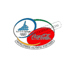 Torino 2006 Coca Cola Composite Logo Pin