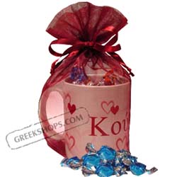 Koukla Mug - Valentine Gift Package with Chocolate