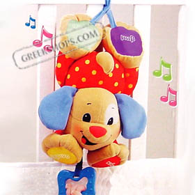 Sing and Play Pull-Down Puppy (in Greek)