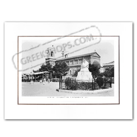 Vintage Greek City Photos Peloponnese - Helia, Pirgos, Cathedral (1937)