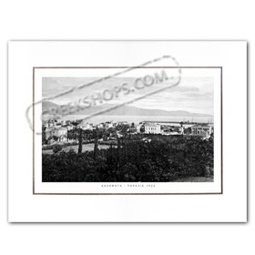 Vintage Greek City Photos Peloponnese - Messinia, Kalamata, Paralia (1924)