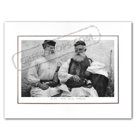 Vintage Greek City Photos Peloponnese - Arcadia, Tripolis, Archontes from Tripoli (1917)