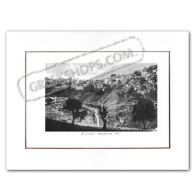 Vintage Greek City Photos Peloponnese - Arcadia, Dimitsana, North city view (1917)