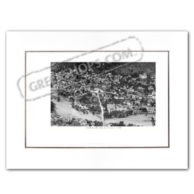 Vintage Greek City Photos Peloponnese - Arcadia, Leonidio, city view (1960)