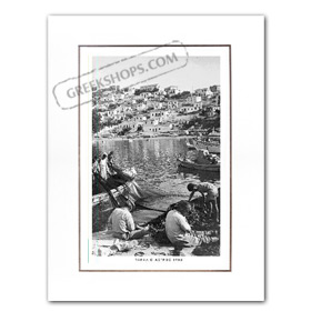 Vintage Greek City Photos Peloponnese - Arcadia, Paralio Astros, City view (1965)