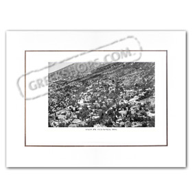 Vintage Greek City Photos Peloponnese - Arcadia, Megalopolis, city view (1960)