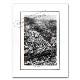 Vintage Greek City Photos Peloponnese - Arcadia, Lagkadia, city view (1935)
