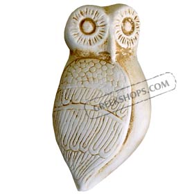 Ancient Greek Owl Magnet
