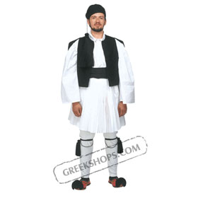 Black Tsolias Costume for Men Style 217101