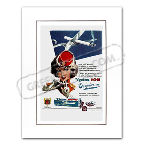 Vintage Greek Advertising Posters - Ion Igias Candy (1950)