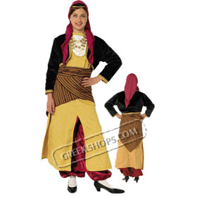 Pontos Costume for Girls ages 6-16 Style 300012