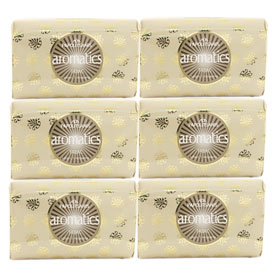 Papoutsanis Luxury Greek Soap Tabac, 6 pack