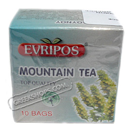 Evripos Greek Mountain Tea in Tea Bags (10 per pack)