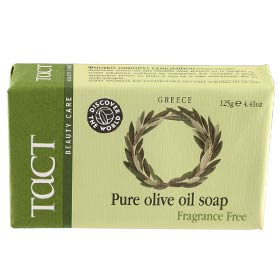 Tact Pure Olive Oil Soap Fragrance Free (4.41oz)