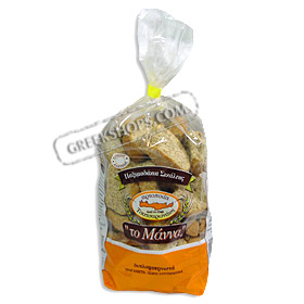 Manna Rye Rusks from Crete, 400 gr.