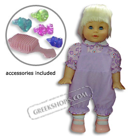 Childrens Greek Interactive Singing Sisi Doll