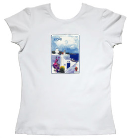 Greeek Islands Womens Tshirt Style 67b