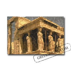Picture Magnet : Caryatides in Erechthenion