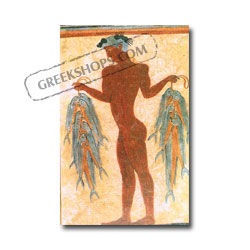 Picture Magnet : Akrotiri Fisherman Fresco