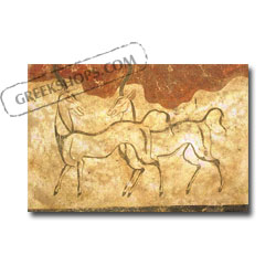Picture Magnet : Gazelles Fresco