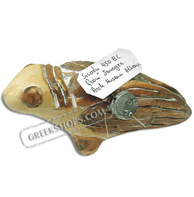Tanagra Clay Cicada Replica 450 BC, Archaelogical Museum of Athens