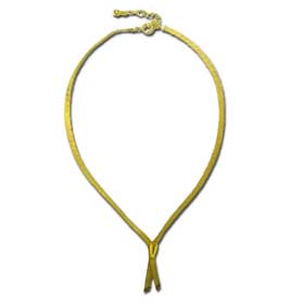 The Prestige Collection - 18k Gold Overlay Greek Key Necklace