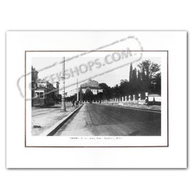 Vintage Greek City Photos Attica - City of Athens, Amalias Avenue (1937)