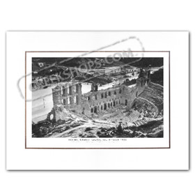 Vintage Greek City Photos Attica - City of Athens, Herodion (1930)