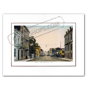Vintage Greek City Photos Attica - City of Athens, Patision Street (1904)