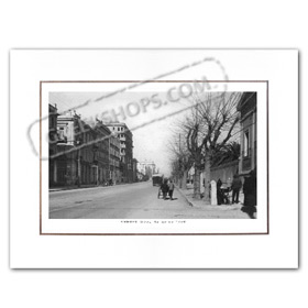 Vintage Greek City Photos Attica - City of Athens, Patision Street (1924)
