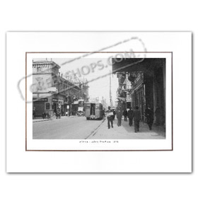 Vintage Greek City Photos Attica - City of Athens, Stadiou Street (1930)