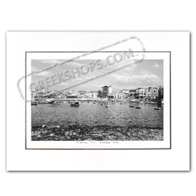 Vintage Greek City Photos Attica - Pireaus, Kanari Beach (1955)