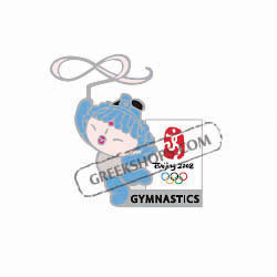Beijing 2008 BeiBei Rhythmic Gymnastics Pin