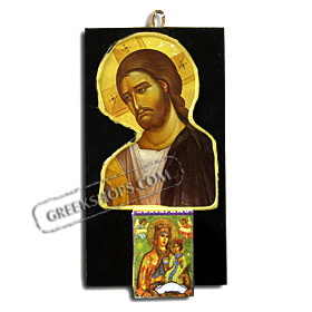 Jesus Wall Calendar Holder with 2012 Refill