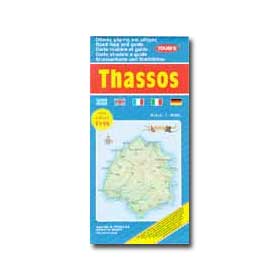 Road Map of Thassos Special 50% off