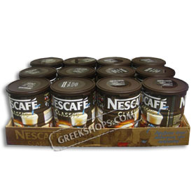 Greek Nescafe for Frappe Iced Coffee - Net Wt. 200 gr - Case of 12