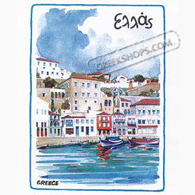 Greek Islands Tshirt Style D300