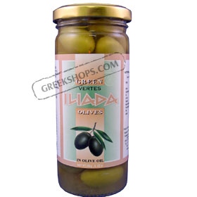 Iliada Green Olives in Olive Oil