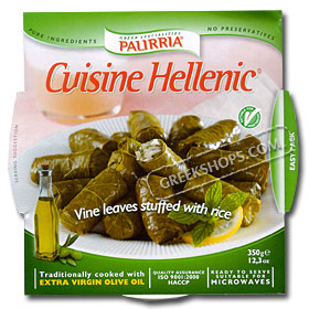 Palirria Cuisine Hellenic - Vine Leaves Stuffed with Rice