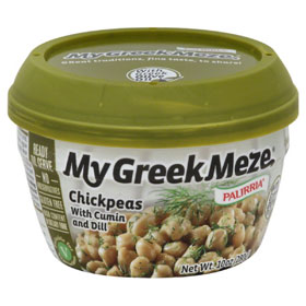 Palirria My Greek Meze , Chickpeas with Cumin and Dill, 10 Oz