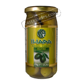 Iliada Green Greek Olives (13.3 oz)