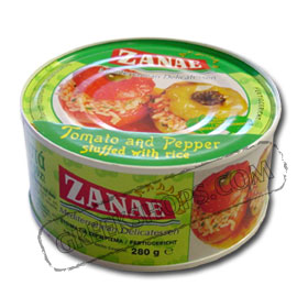ZANAE Stuffed Peppers and Tomatoes with Rice