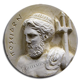 Ancient Greek Poseidon Magnet