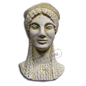 Ancient Greek Kore Magnet