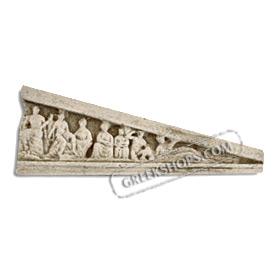 Ancient Greek West Pediment (Right) Magnet