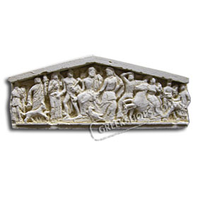 Ancient Greek East Pediment (Center) Magnet
