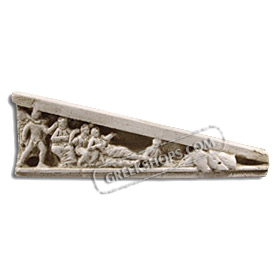 Ancient Greek East Pediment (Right) Magnet