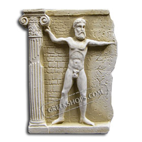 Ancient Greek Zeus Magnet