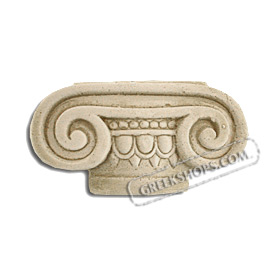 Ancient Greek Ionic Capitol Magnet